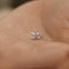 Starfish Stud, Threadless Flat Back Earring, Minimalist Style, A-SS1149