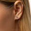 Orangutan Stud, Threadless Flat Back Earring, Minimalist Style, A-SS1087