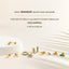 Ribbon Stud, Threadless Flat Back Earring, Minimalist Style, A-SS1216
