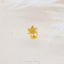 Daffodil Flower Stud, Threadless Flat Back Earring, Minimalist Style, A-SS1049