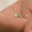 Fox Head Stud, Threadless Flat Back Earring, Minimalist Style, A-SS1074