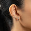 Angry Stud, Threadless Flat Back Earring, Minimalist Style, A-SS1040