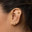 Monkey Stud, Threadless Flat Back Earring, Minimalist Style, A-SS1046