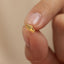 Folded Praying Hands Stud, Threadless Flat Back Earring, Minimalist Style, A-SS1099
