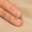 Giraffe Stud, Threadless Flat Back Earring, Minimalist Style, A-SS1079