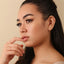 Stingray Stud, Threadless Flat Back Earring, Minimalist Style, A-SS984