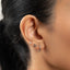 Thumbs Up Stud, Threadless Flat Back Earring, Minimalist Style, A-SS1059