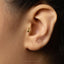 Thumbs Up Stud, Threadless Flat Back Earring, Minimalist Style, A-SS1059