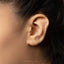 Dumbo Octopus Stud, Threadless Flat Back Earring, Minimalist Style, A-SS1035