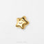 Winky Star Stud, Threadless Flat Back Earring, Minimalist Style, A-SS1697