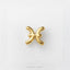 Pisces Zodiac Sign Stud, Threadless Flat Back Earring, Minimalist Style, A-SS1652