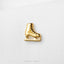 Figure Skates Stud, Threadless Flat Back Earring, Minimalist Style, A-SS1853