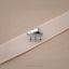 Cloud and Rain Stud, Threadless Flat Back Earring, Minimalist Style, C-SS1426