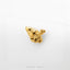 Hermit Crab Stud, Threadless Flat Back Earring, Minimalist Style, C-SS1529