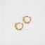 Chain Hoop Earrings, Huggies, Gold, Silver SHEMISLI SH078
