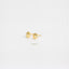 Tiny CZ Sun Studs Earrings, Starburst Studs, Gold, Silver SHEMISLI SS031