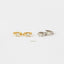 CZ Hoop Earrings, Huggies, Gold, Silver SHEMISLI - SH143