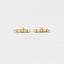 Dainty CZ Bar Studs, Gold, Silver SHEMISLI SS064 - Shemisli Jewels