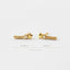 Dainty Shooting Star CZ Climber Earrings, Gold, Silver SHEMISLI SS067 LR - Shemisli Jewels