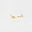 Tiny Dinosaur Stud Earrings, Gold, Silver SHEMISLI - SS122 LR