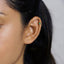 Emerald CZ Stone Ear Cuff, Earring No Piercing is Needed, Gold, Silver SHEMISLI SF045