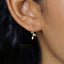 Dainty Branch Leaf Climber Earrings, Gold, Silver SHEMISLI - SS165 NOBKG LR