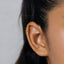 Tiny Thin 2 lined Helix Cuff, Upper Ear Cuff, Earring No Piercing is Needed, Gold, Silver SHEMISLI - SF050 NOBKG