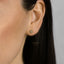 Dainty Beaded Flower Earrings, Gold, Silver SHEMISLI - SS230