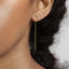 Tiny Ball Ear Threader, Gold, Silver SHEMISLI - ST008 NOBKG