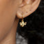 Bee Hoops Earrings, Gold, Silver SHEMISLI - SH188