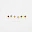 Tiny Beaded Studs, White, Emerald (Green), Turquoise, Sapphire, Black, Opal, Gold, Silver SHEMISLI SS297, SS024, SS298, SS299, SS300, SS301