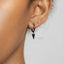 Hexagon Spike Hoops Earrings, Gold, Silver, Black SHEMISLI - SH179