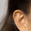 CZ Stone Ear Cuff, No Piercing is Needed, earrings no piercing, Gold, Silver SHEMISLI SF043