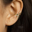 Leaf Conch Ear Conch Cuff, Earring No Piercing is Needed, Gold, Silver SHEMISLI SF053