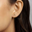 Tiny Moon Threader Jackets Earrings, Gold, Silver SHEMISLI SJ010 NOBKG