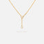Big Dipper Star Drop Necklace, Silver or Gold Plated (15.75+2") SHEMISLI - SN024