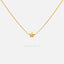 Tiny Star Necklace, Silver or Gold Plated (15.5"+2") SHEMISLI - SN021