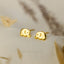 Tiny Elephant Stud, Gold, Silver SHEMISLI SS494 Butterfly End, SS495 Screw Ball End (Type A)