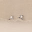 Tiny Frog Stud Earrings, Gold, Silver SS699 Butterfly End, SS700 Screw Ball End (Type A) LR