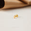 Tiny Diamond Shape Gold Threadless Flat Back Earrings, Nose Stud, 20,18,16ga, 5-10mm Surgical Steel SHEMISLI SS721, SS722, SS756