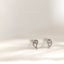Tiny Teardrop Stud Earrings, Gold, Silver SHEMISLI SS821 Butterfly End, SS822 Screw Ball End (Type A)