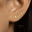 Swallow Bird Stud Earrings, Gold, Silver SHEMISLI SS446 ONE BKG
