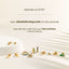 Tulip Drop Earrings, Flower Jewelry, Gold, Silver SHEMISLI - SS443 NOBKG LR