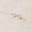 Small Freshwater Pearls Hoop Earrings, Huggies, Gold, Silver SHEMISLI - SS444