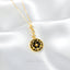 Moon Phase Necklace, Silver or Gold Plated SHEMISLI - SN039