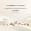 Croissant Hoop Studs, Earrings, Gold, Silver SHEMISLI SS051